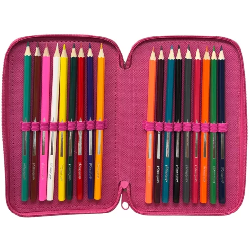 Disney Hercegnők Fairy Tale tolltartó töltött 3 emeletes