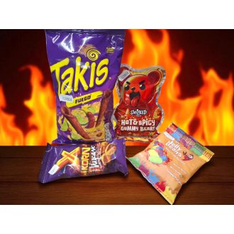 Csípős csomag: chips, cukor