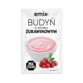Emix tőzegáfonya ízű cukormentes puding