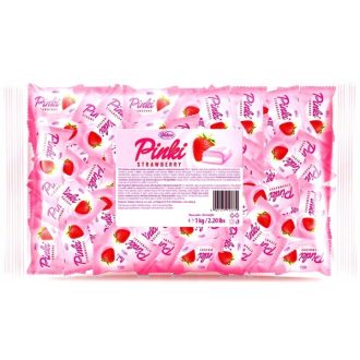 Pinki epres tejszínes édesség