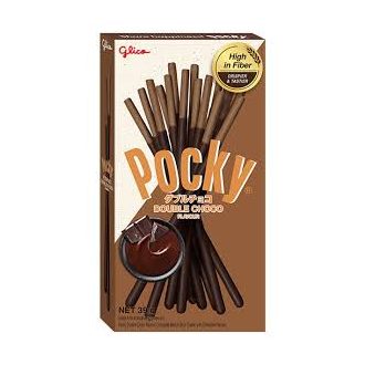 Glico Pocky Double Choco duplacsokis ropi 47g
