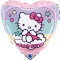 Hello Kitty Rainbow fólia lufi 46 cm