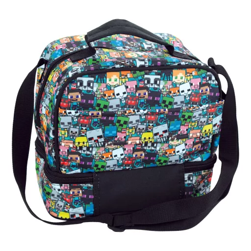 Minecraft Chibi thermo uzsonnás táska 21 cm
