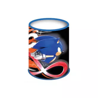 Sonic a sündisznó Get Me fém ceruzatartó 10,5 cm
