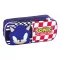 Sonic a sündisznó Classic 2 rekeszes tolltartó 26 cm