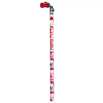 Hello Kitty Sweetheart Love HB grafit ceruza dísszel