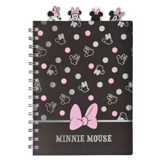   Disney Minnie Love Your Life A5 notesz, jegyzetfüzet regiszterekkel