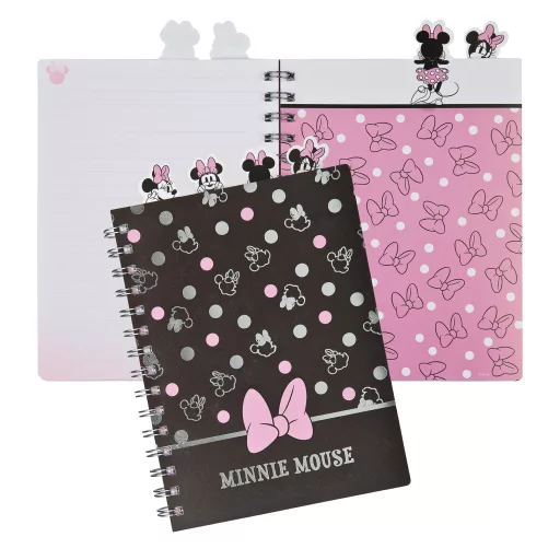Disney Minnie Love Your Life A5 notesz, jegyzetfüzet regiszterekkel