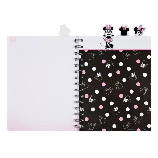 Disney Minnie Love Your Life A5 notesz, jegyzetfüzet regiszterekkel