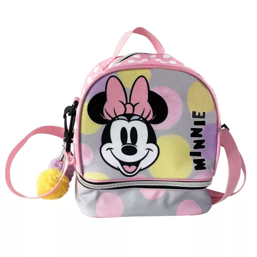Disney Minnie Pretty in Pink thermo uzsonnás táska 21 cm