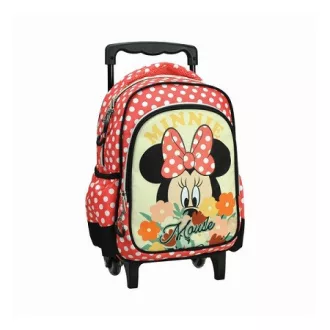 Disney Minnie Floral gurulós ovis hátizsák, táska 30 cm