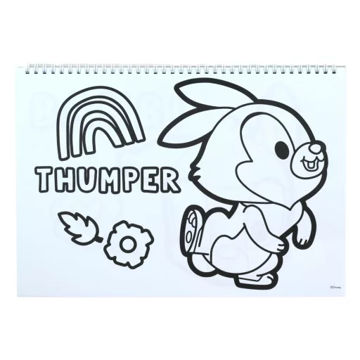 Disney Classics Love A/4 spirál vázlatfüzet 40 lapos matricával