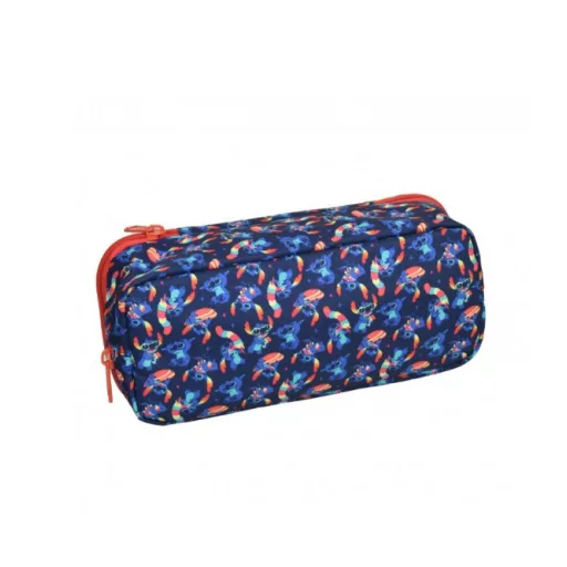 Disney Lilo és Stitch, A csillagkutya Chillin' 2 rekeszes tolltartó 23,5 cm