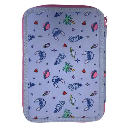 Disney Lilo és Stitch, A csillagkutya Scrapbook tolltartó töltött 2 emeletes