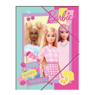 Barbie Happy Thoughts A/4 gumis mappa