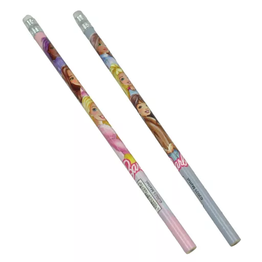 Barbie Paints HB grafit ceruza radír véggel