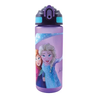   Disney Jégvarázs Modern Magic műanyag matt szívószálas kulacs 600 ml