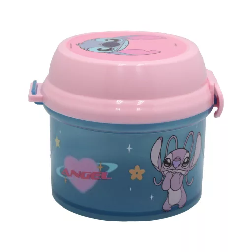 Disney Lilo és Stitch, A csillagkutya Alien 626 műanyag snack tartó, uzsonnás doboz 270 ml
