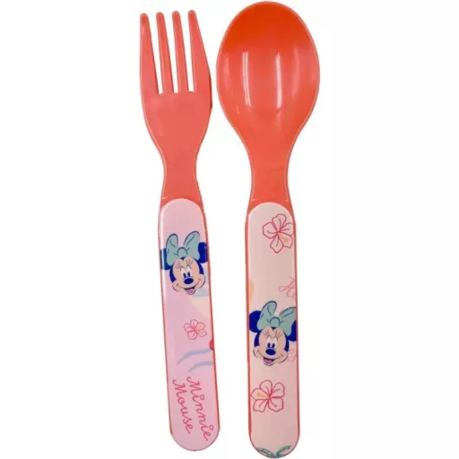 Disney Minnie Summer szendvicsdoboz + evőeszköz szett