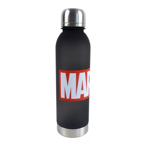 Marvel Black műanyag kulacs csavaros kupakkal 750 ml
