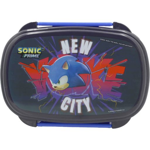 Sonic a sündisznó Get Me szendvicsdoboz + evőeszköz szett