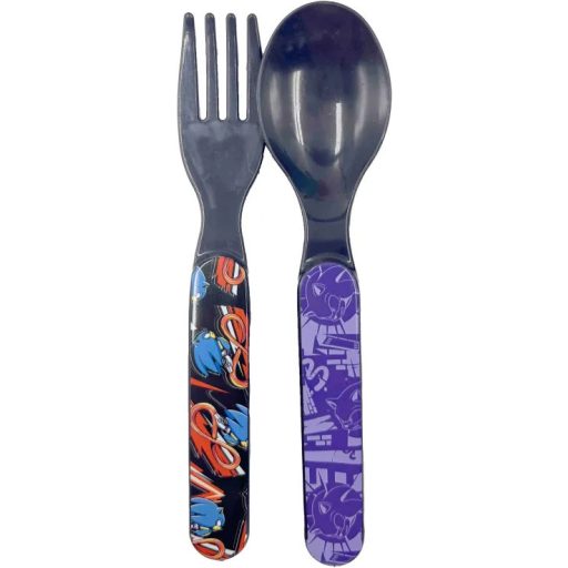 Sonic a sündisznó Get Me szendvicsdoboz + evőeszköz szett