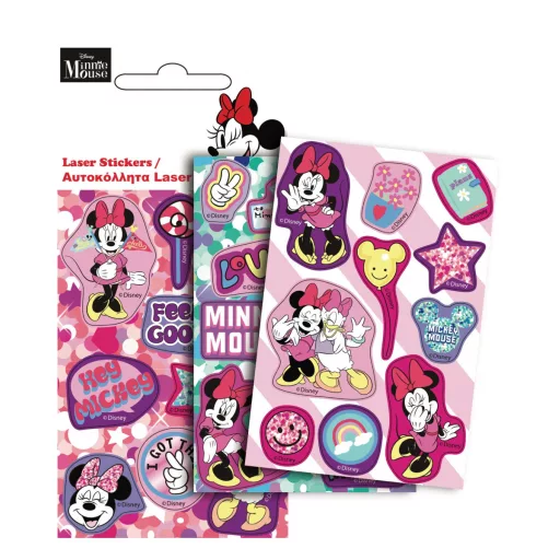 Disney Minnie Smiles hologrammos matrica szett