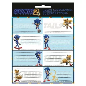 Sonic a sündisznó Speed füzetcímke 16 db-os