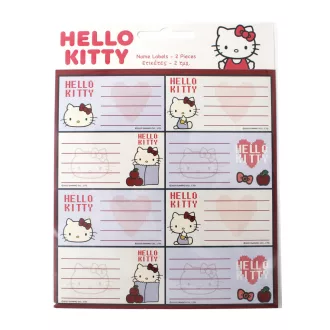 Hello Kitty Apple füzetcímke 16 db-os