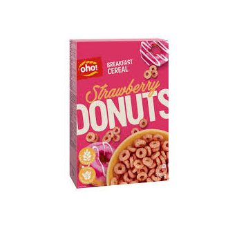 Oho eper ízű donut fánk alakú gabonapehely