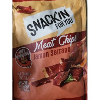 Serrano sonkás hús chips magas proteintartalommal