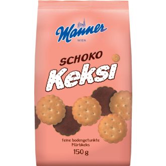 Manner kakaós- édes keksz