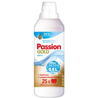   Passion Gold  mosógél fehér ruhákhoz 1L / 25 mosás (8db/karton)
