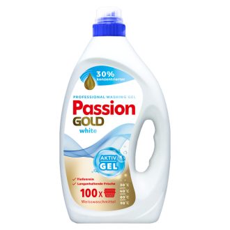   Passion Gold  mosógél fehér ruhákhoz 4L / 100 mosás (3db/karton)