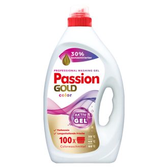   Passion Gold  mosógél színes ruhákhoz 4L / 100 mosás (3db/karton)
