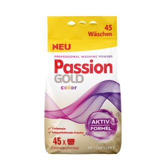 Passion Gold színes mosópor 2,7kg / 45 mosás (5db/karton)