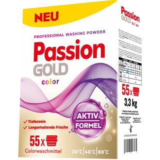 Passion Gold  színes mosópor 3,3kg / 55 mosás