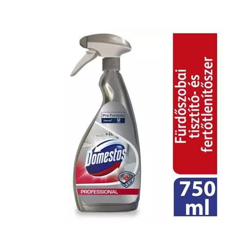 Domestos Taski Sani 4in1 plus spray tejsav alapú fürdőszobai tisztító, vízkőoldó, fertőtlenítő, illatosító 750ml (6db/karton)
