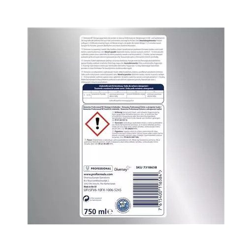 Domestos Toilet limescale remover toalett-tisztító és vízkőoldó 750ml (6db/karton)
