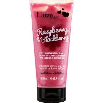I love málna peeling hatású tusfürdő