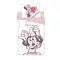 Disney Minnie White ágyneműhuzat 140×200cm, 70×90 cm