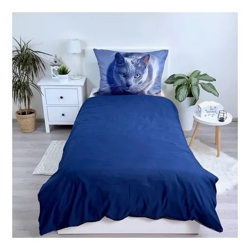 Cicás Dark ágyneműhuzat 140×200cm, 70x90 cm microfibre