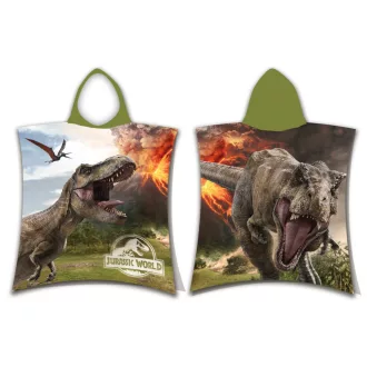 Jurassic World Volcano strand törölköző poncsó 50x115cm