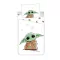 Star Wars Baby Yoda ágyneműhuzat 140x200 cm, 70x90 cm