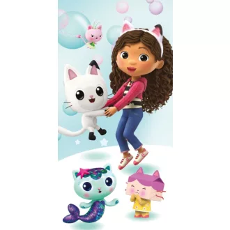   Gabi babaháza Bubbles fürdőlepedő, strand törölköző 70x140cm