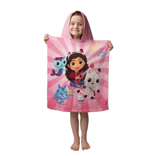 Gabi babaháza Guitar strand törölköző poncsó 50x115 cm