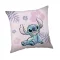 Disney Lilo és Stitch, A csillagkutya Pink párnahuzat 40x40 cm Velúr