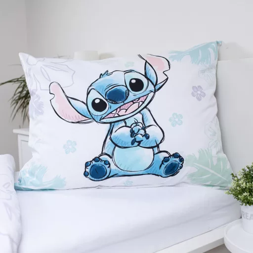 Disney Lilo és Stitch, A csillagkutya Ohana White ágyneműhuzat 140×200cm, 70×90 cm