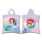Disney Hercegnők Ariel Pink törölköző poncsó 50x115 cm