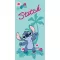 Disney Lilo és Stitch, A csillagkutya Hawaii fürdőlepedő, strand törölköző 70x140cm (Fast Dry)